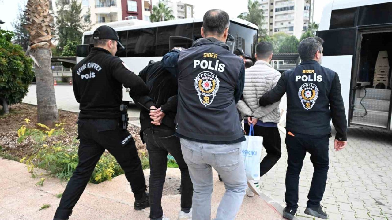 Mersin’de milyarlık yasa dışı bahis operasyonu: 9 tutuklama