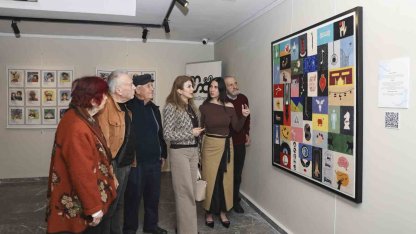 Mersin’de ‘Sinemanın İlham Veren Anıları’ sergisi açıldı