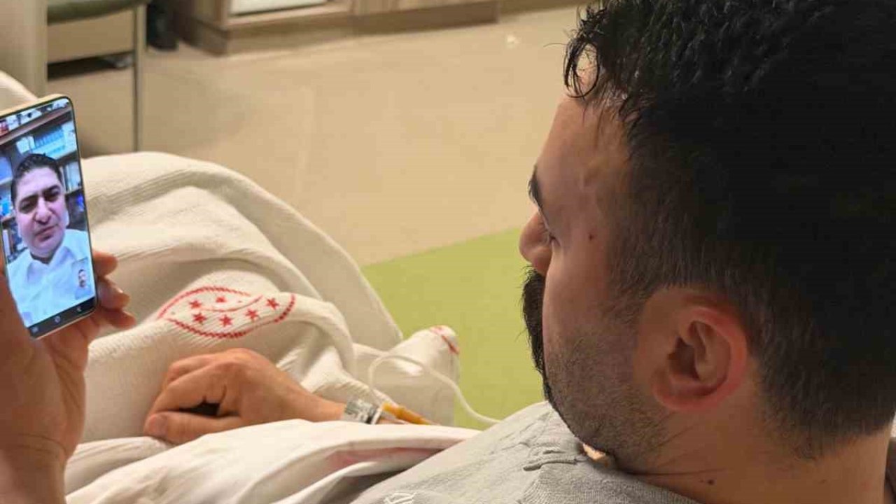 MHP Genel Başkan Yardımcısı Özdemir’den operasyonda yaralanan polise geçmiş olsun telefonu