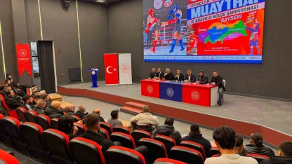 Muaythai Bölge Şampiyonası Kayseri’de yapıldı