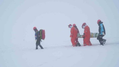 Muş’ta 2 bin 600 rakımda nefes kesen çığ tatbikatı