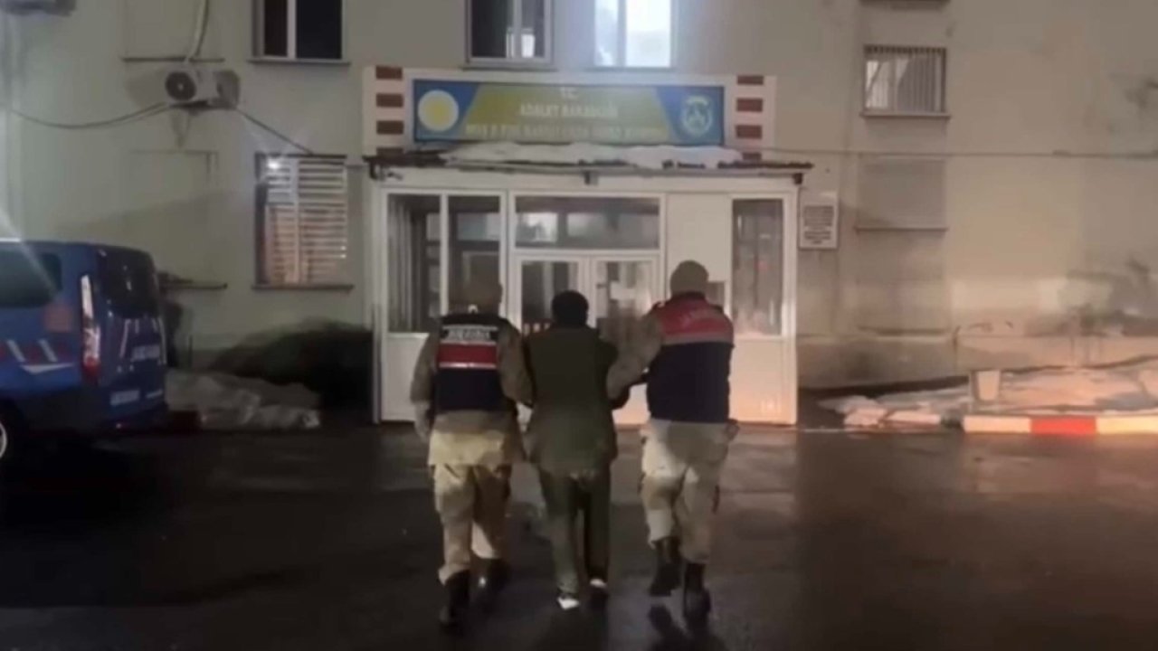 Muş’ta 5 yıl 4 ay hapis cezası bulunan şahıs yakalandı