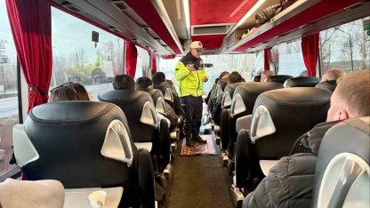 Muş’ta emniyet kemeri denetimi