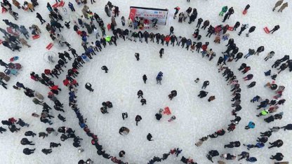 Muş’ta "Kar Festivali" renkli görüntülere sahne oldu