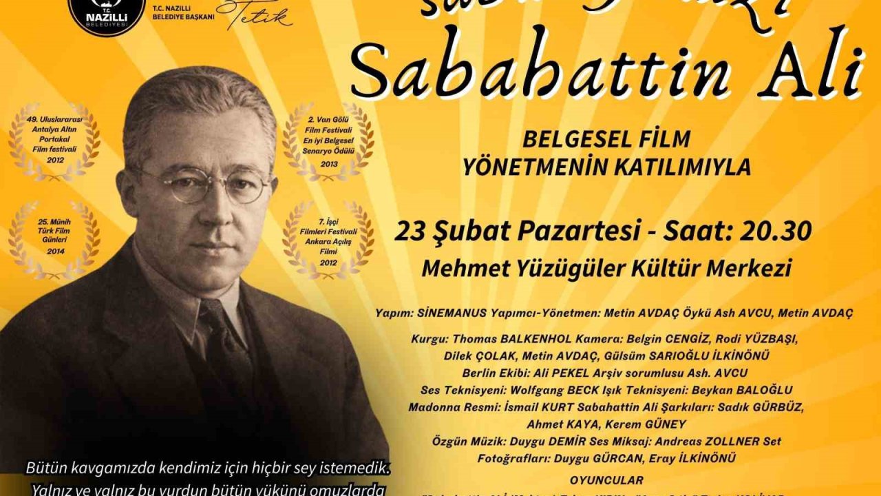 Nazilli’de sanat dolu bir gece yaşanacak