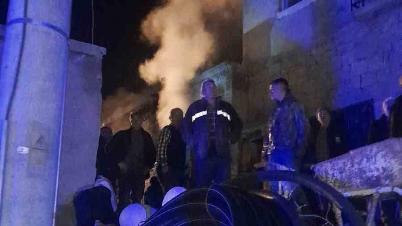 Niğde’de devrilen soba yangına yol açtı: 1 kişi yaralandı