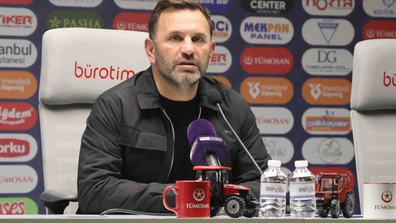 Okan Buruk: "Galatasaray takımı ağırlığını koyup maçı kazanmak zorundaydı"