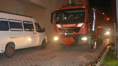 Ordu’da sahur vakti baca yangını panik oluşturdu