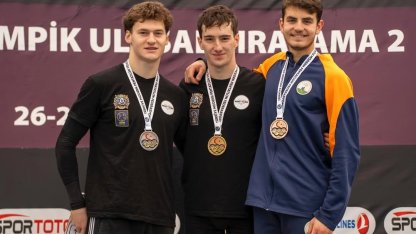 Osmangazi Belediyesporlu Arda Meriç’ten bronz madalya