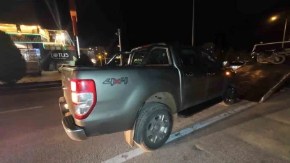 Polisten kaçmaya çalışan alkollü sürücüye 17 bin lira ceza kesildi