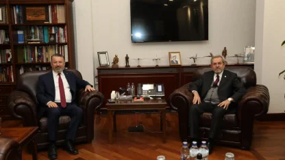 Rektör Kırışık’tan Ankara Üniversitesi Rektörü Ünüvar’a ziyaret