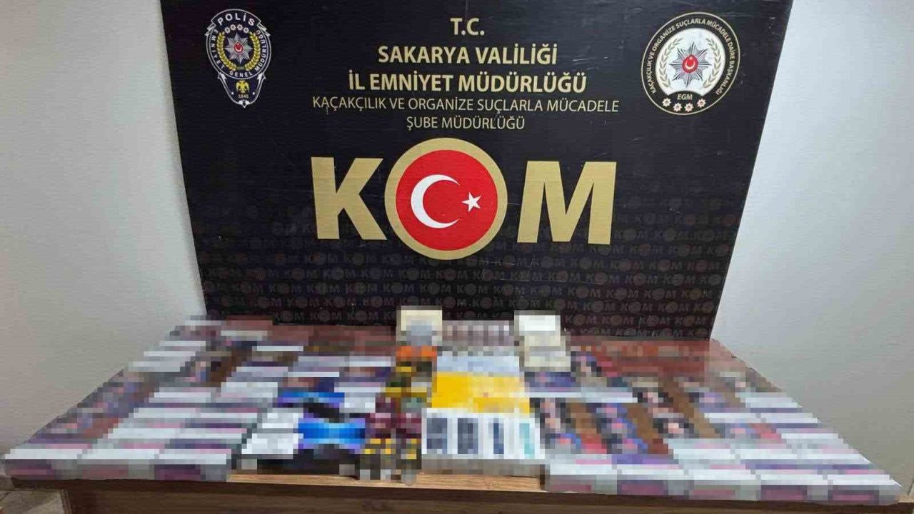 Sakarya emniyetinden kaçakçılara geçit yok: 2 gözaltı