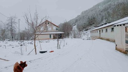 Sakarya’da yüksek kesimlerde kar, şehir merkezinde yağmur etkili oldu