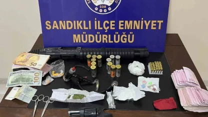 Sandıklı’da uyusturu operasyonu: 1 kişi tutuklandı