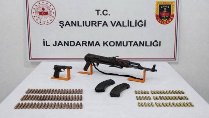 Şanlıurfa’da silah kaçakçılığı operasyonu: 13 gözaltı