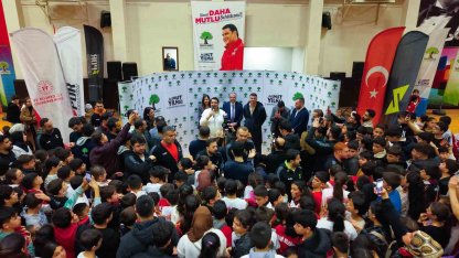 Şehitkamil’de spor dolu buluşma