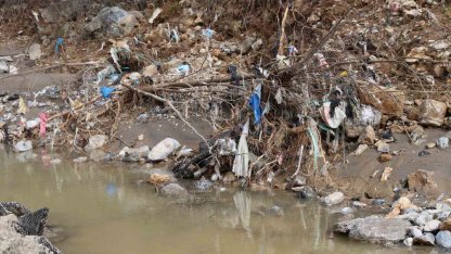 Selin ardından oluşan plastik atıklar dikkat çekti