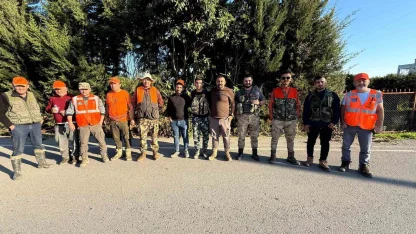 Serik’te tarım arazilerini domuzlardan korumak için sürek avları devam ediyor