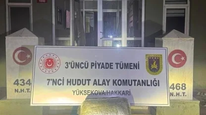 Sınırda 5 kilo 842 gram uyuşturucu ele geçirildi