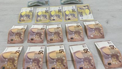 Sınırda sahte Euro ele geçirildi, Bulgar sürücü gözaltında