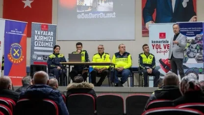 Sinop’ta okul servis şoförlerine trafik güvenliği eğitimi