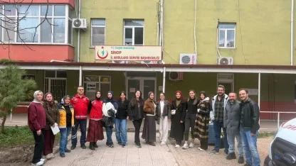 Sinop’ta sağlık personeline ÇİLYAD eğitimi verildi