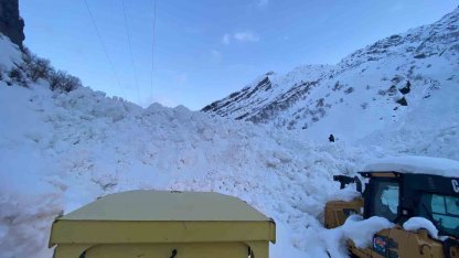 Şırnak’ta çığ düştü: 4 köy yolu ulaşıma kapandı