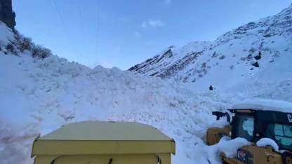 Şırnak’ta çığ düştü: 4 köy yolu ulaşıma kapandı