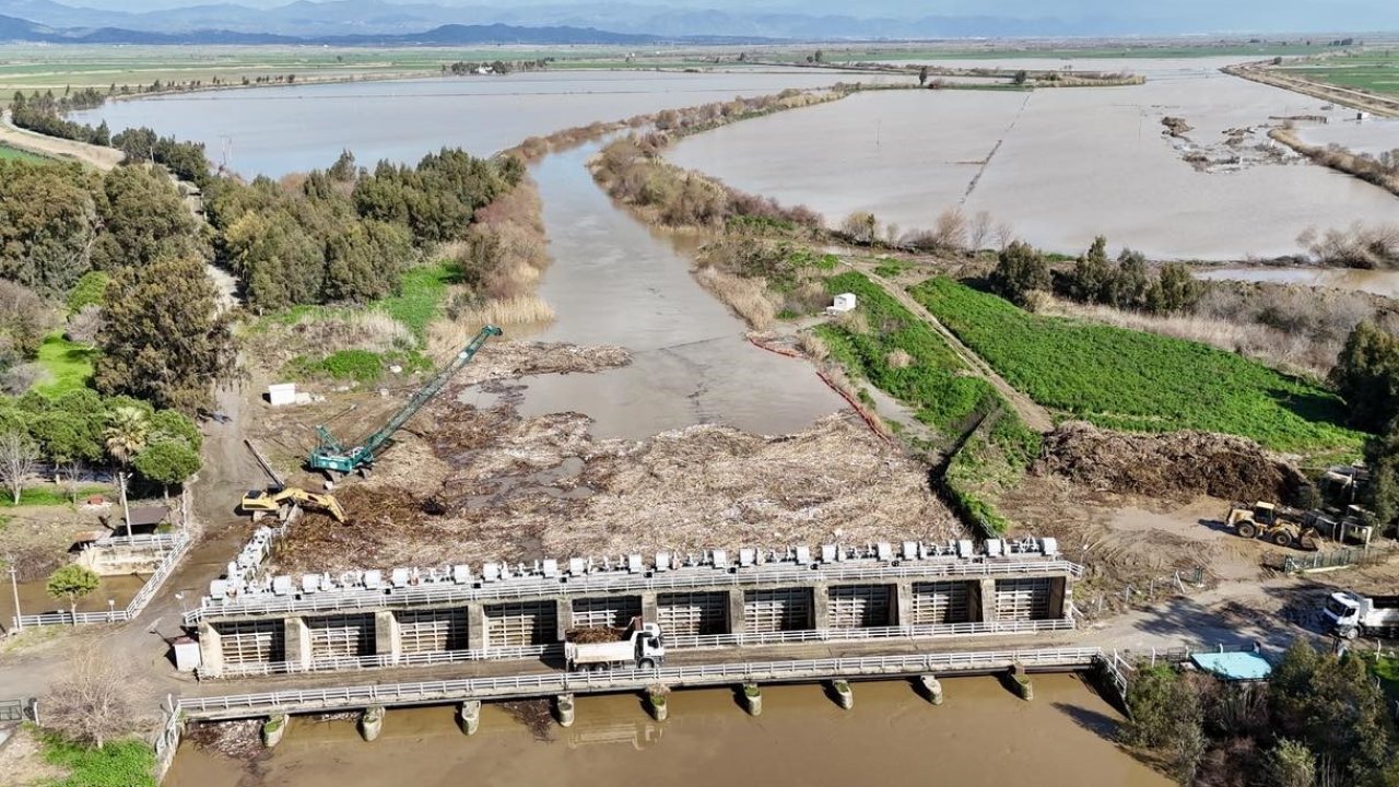 Söke Regülatörü’nde rüsubat temizliği başladı