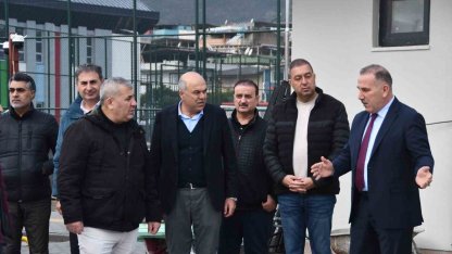 Söke Şehir Stadı’nın Altay maçına yetiştirilmesi için çalışmalar hızlanıyor