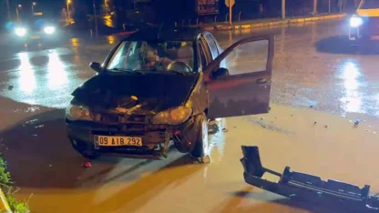 Söke’de trafik kazası: 1 yaralı