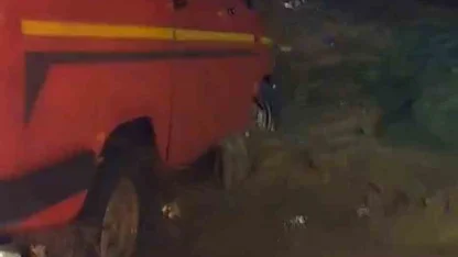 Suda mahsur kalan aileyi İncirliova Belediyesi ekipleri kurtardı