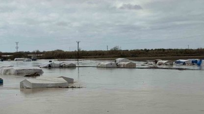 Tarsus’ta 8 bin dönüm tarım arazisi sular altında kaldı