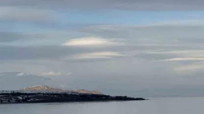 Tatvan’da mercan bulutu görüntülendi