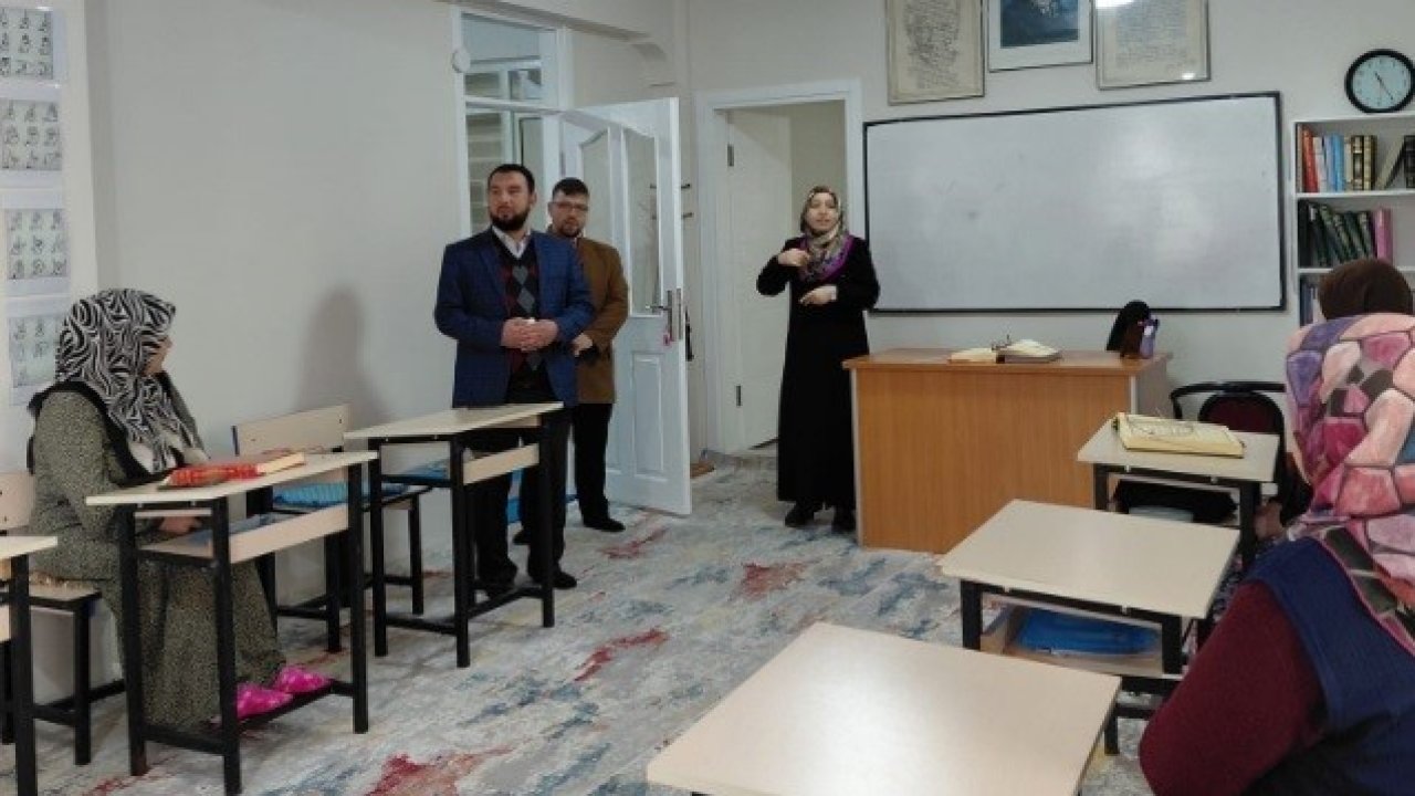 Tavşanlı’da engelli bireylere dini eğitimler sürüyor