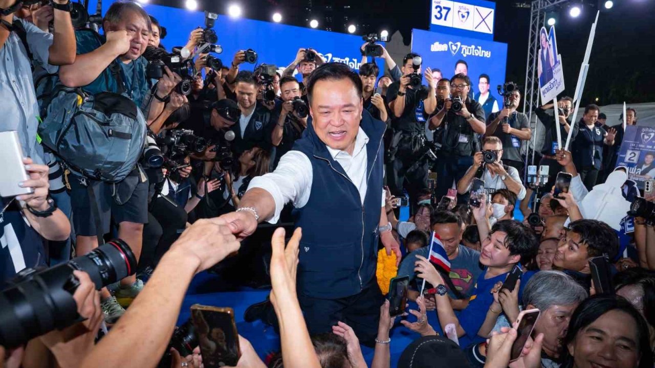 Tayland’da resmi olmayan sonuçlara göre Bhumjaithai Partisi birinci oldu