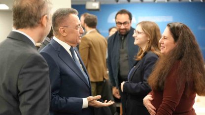 TBMM Dışişleri Komisyonu Başkanı Oktay, ABD’de düşünce kuruluşları uzmanlarıyla bir araya geldi