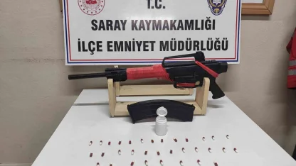 Tekirdağ’da uyuşturucu ve silah operasyonu: 4 gözaltı