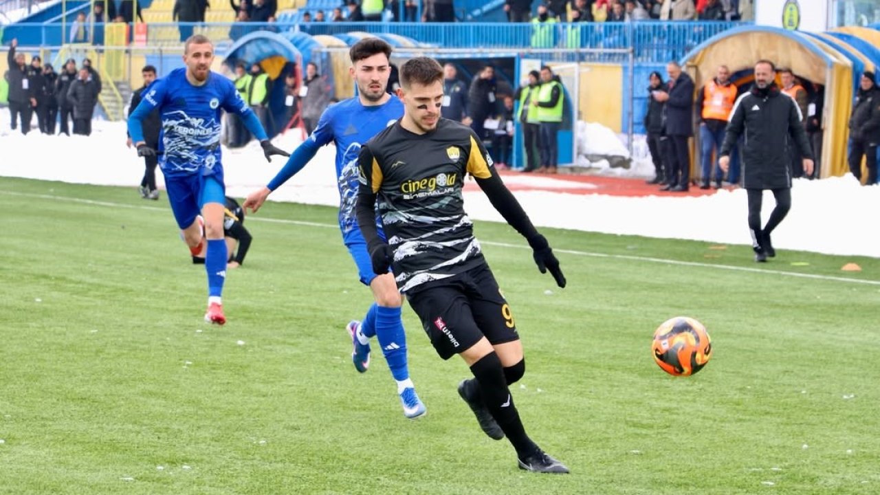 TFF 3. Lig: Ağrı 1970 SK: 1 - Erciyes 38 FK: 2