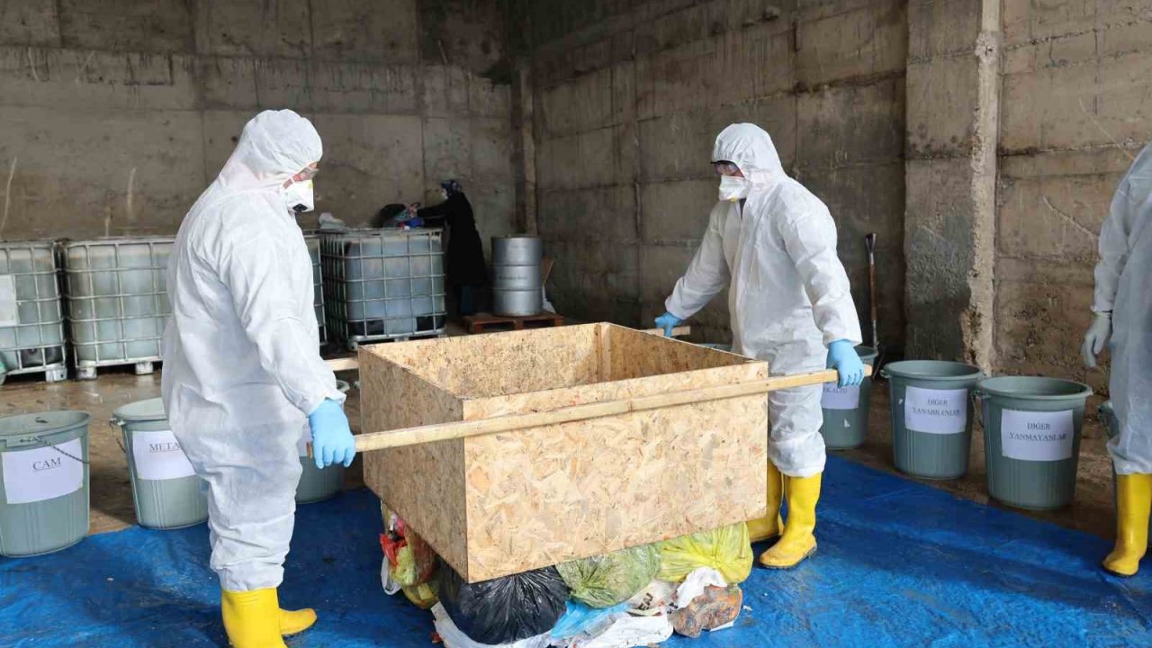 Tokat’ta 2026 yılı kış dönemi atık karakterizasyonu çalışması başladı