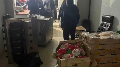 Trabzon’da tavuk eti deposundaki bozuk ürün ele geçirildi