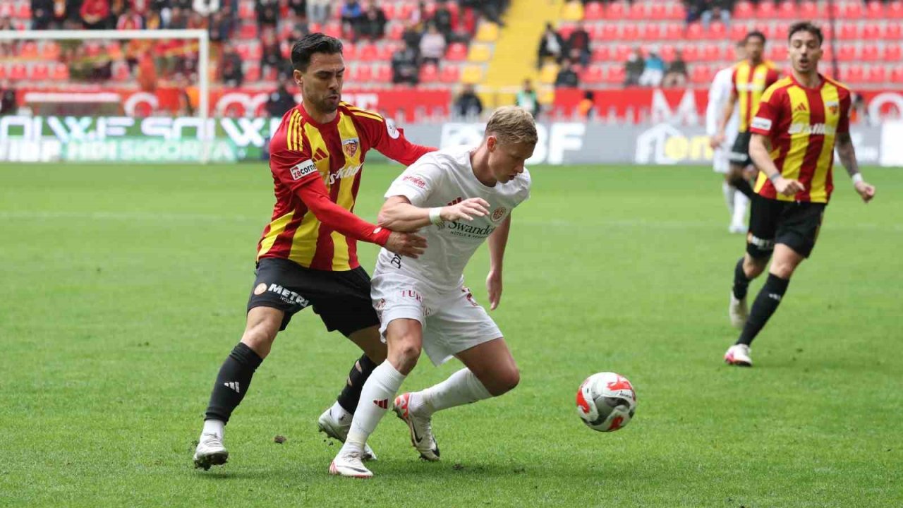 Trendyol Süper Lig: Kayserispor: 1 - Antalyaspor: 0 (Maç sonucu)