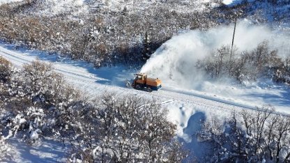 Tunceli’de 85 köy yolu ulaşıma açıldı, 28 köy yolunda çalışmalar sürüyor