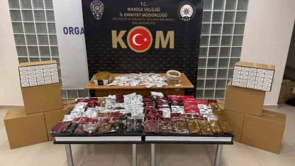 Turgutlu ve Kırkağaç’ta kaçak tütün operasyonu: 2 gözaltı