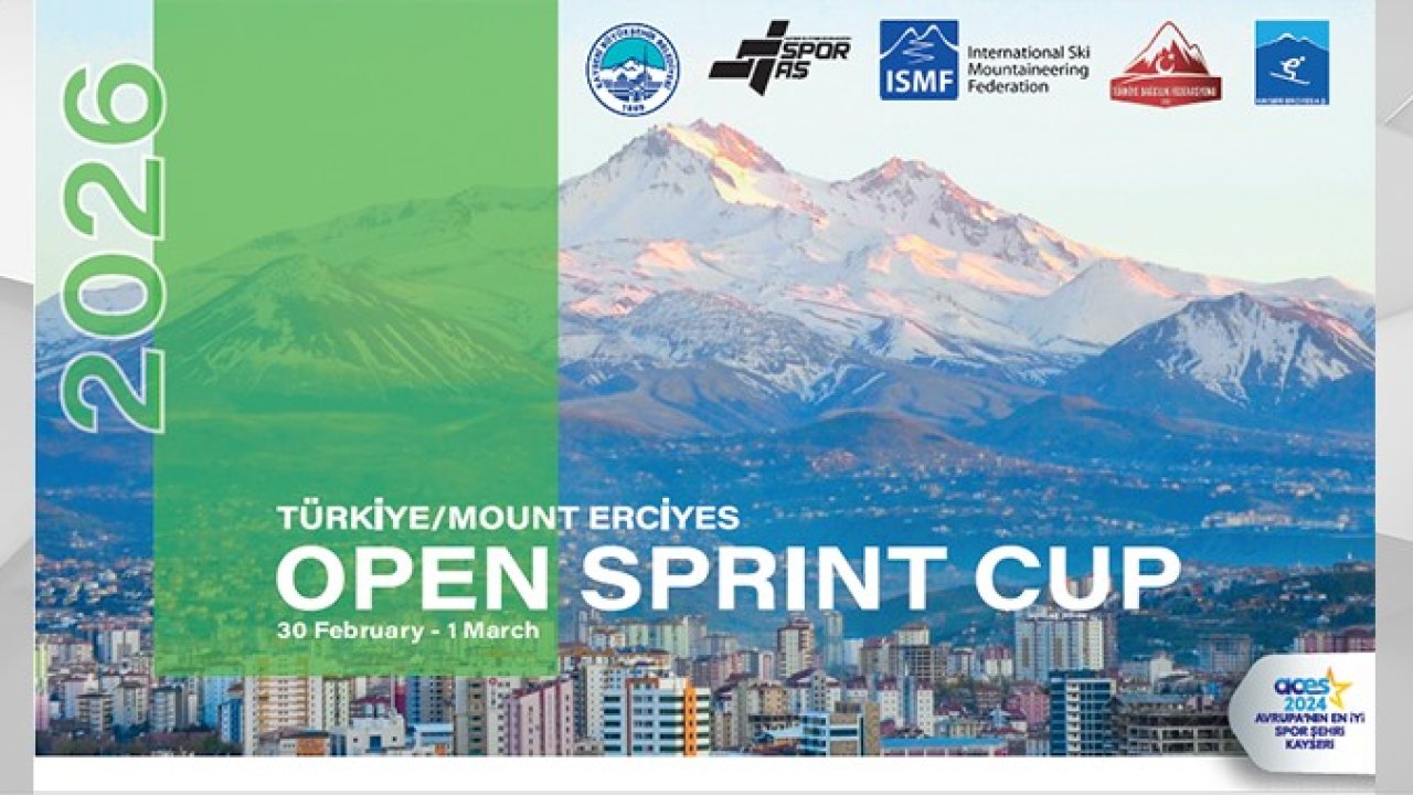 Türkiye Open Sprint Cup Yarışları Erciyes’te yapılacak