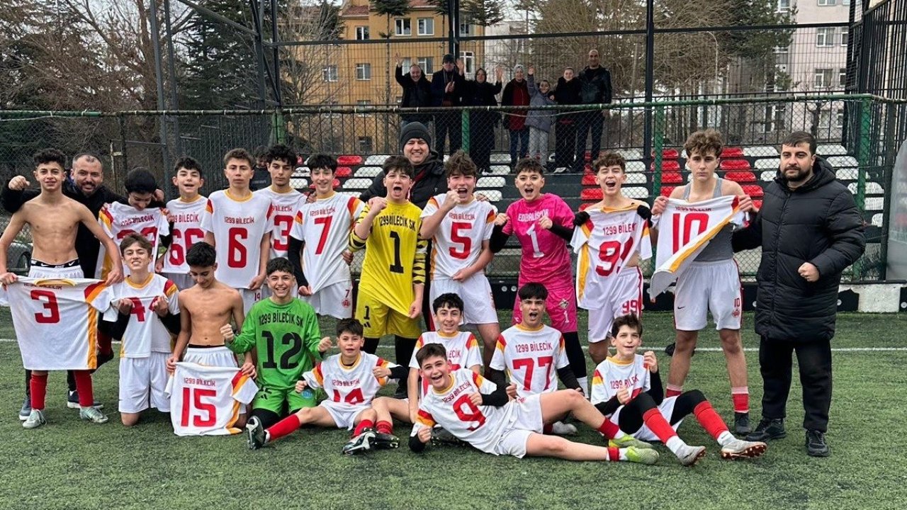 U14 Bilecik Gençler Ligi’nin şampiyonu 1299 Bilecikspor Kulübü oldu