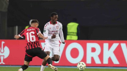 UEFA Konferans Ligi: KF Shkendija: 0 - Samsunspor: 0 (Maç devam ediyor)