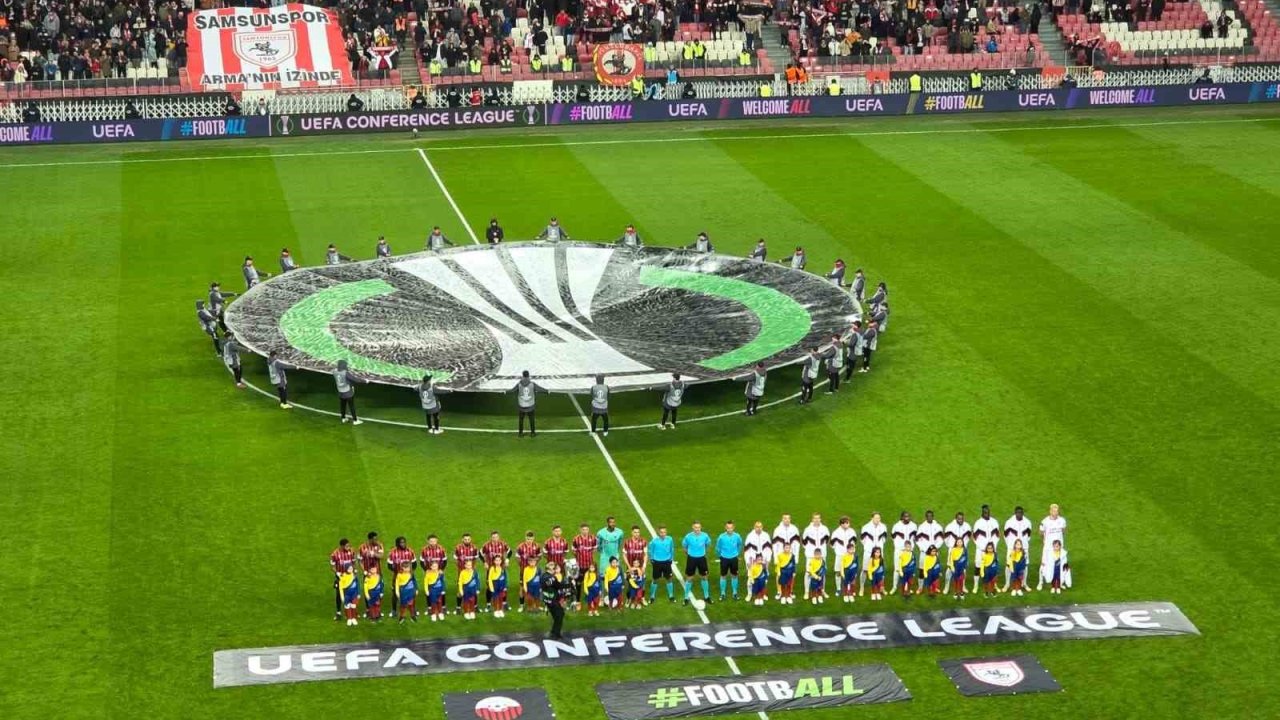 UEFA Konferans Ligi: Samsunspor: 0 - Shkendija: 0 (Maç devam ediyor)