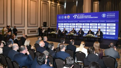 Uluslararası Trabzon Yarı Maratonu’nun tanıtım toplantısı yapıldı