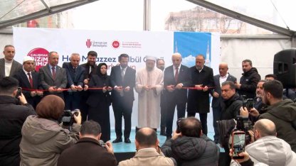 Ümraniye’de manevi buluşma: Hacı Muazzez Bülbül Camii dualarla açıldı